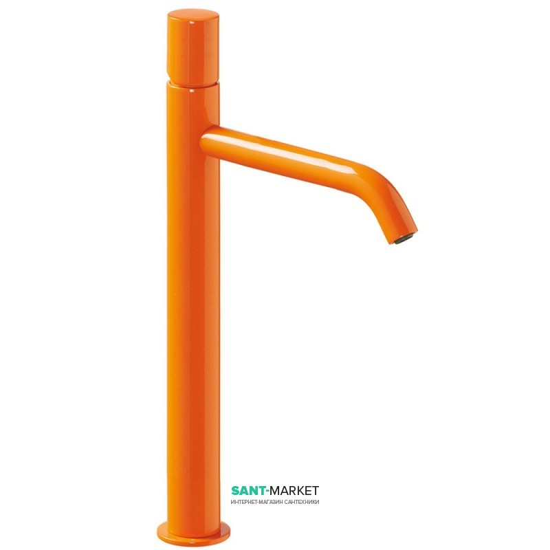 Смеситель для раковины Tres Study colors однорычажный оранжевый 26130801TNA