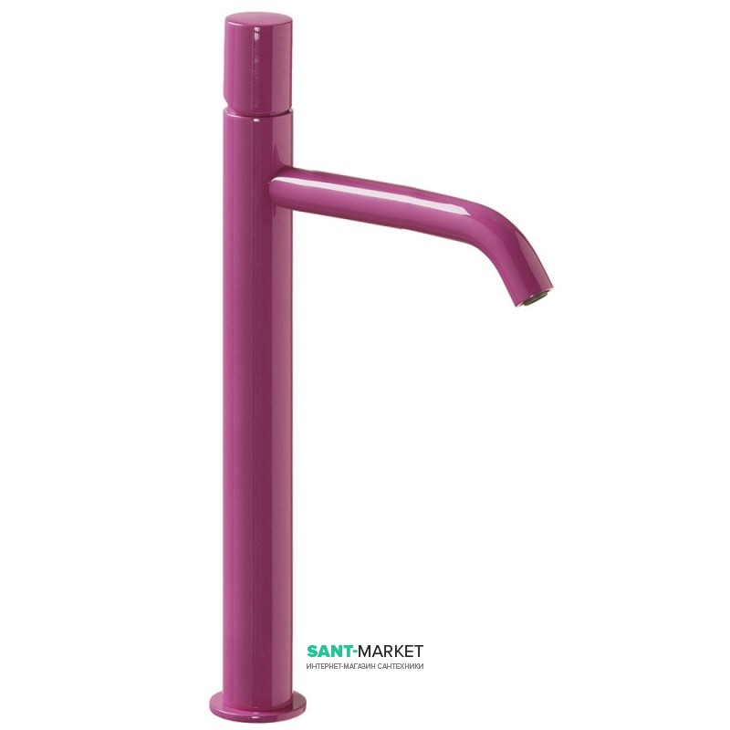 Смеситель для раковины Tres Study colors однорычажный фиолетовый 26130801TVI