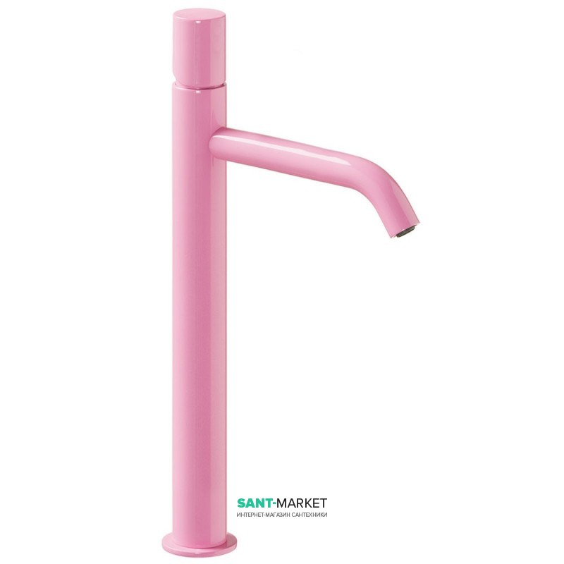 Смеситель для раковины Tres Study colors однорычажный фуксия 26130801TFU