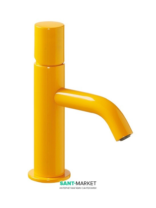 Смеситель для раковины Tres Study colors однорычажный янтарно-желтый 26190301TAM