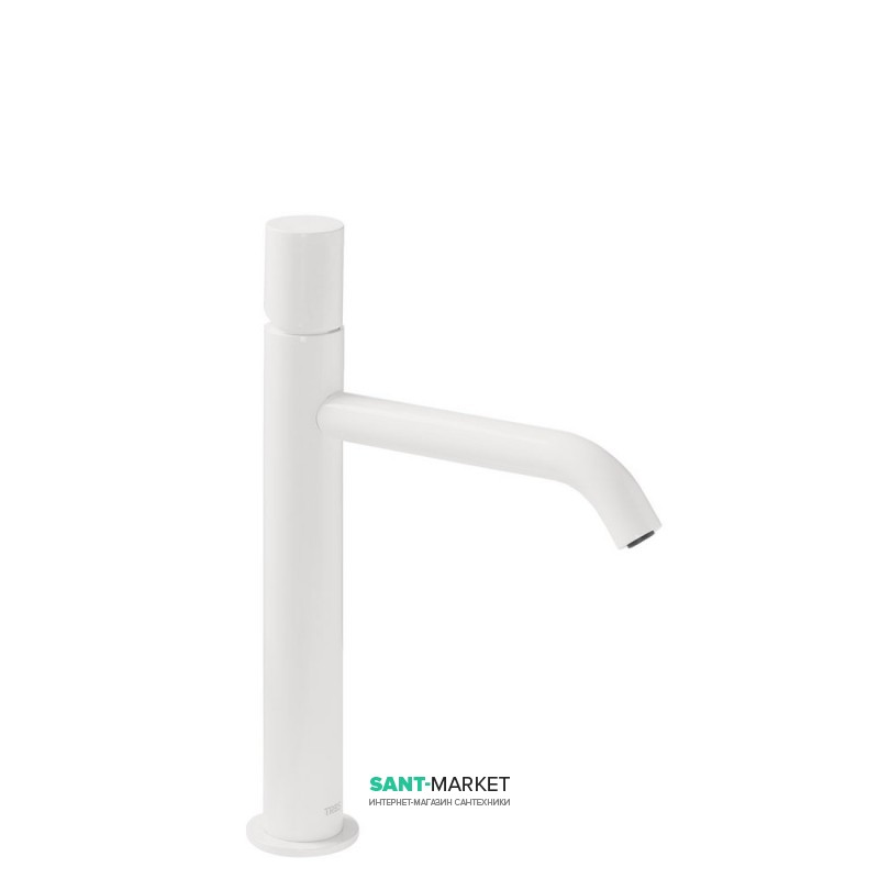 Смеситель для раковины Tres Study colors однорычажный белый матовый 26130701BM