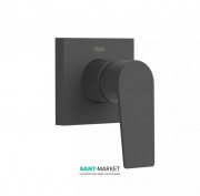 Смеситель для душа Tres Project colors однорычажный встраиваемый черный матовый 21117701NM