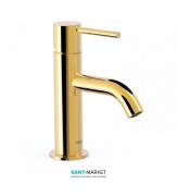 Смеситель для раковины Tres Study colors однорычажный золото 26290301OR