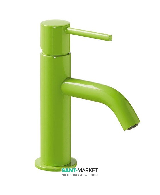 Змішувач для раковини Tres Study colors одноважільний зелений 26290301TVE