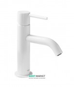 Змішувач для раковини Tres Study colors одноважільний білий 26290301TBL