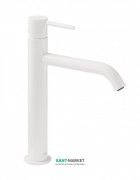 Смеситель для раковины Tres Study colors однорычажный белый матовый 26230701BM