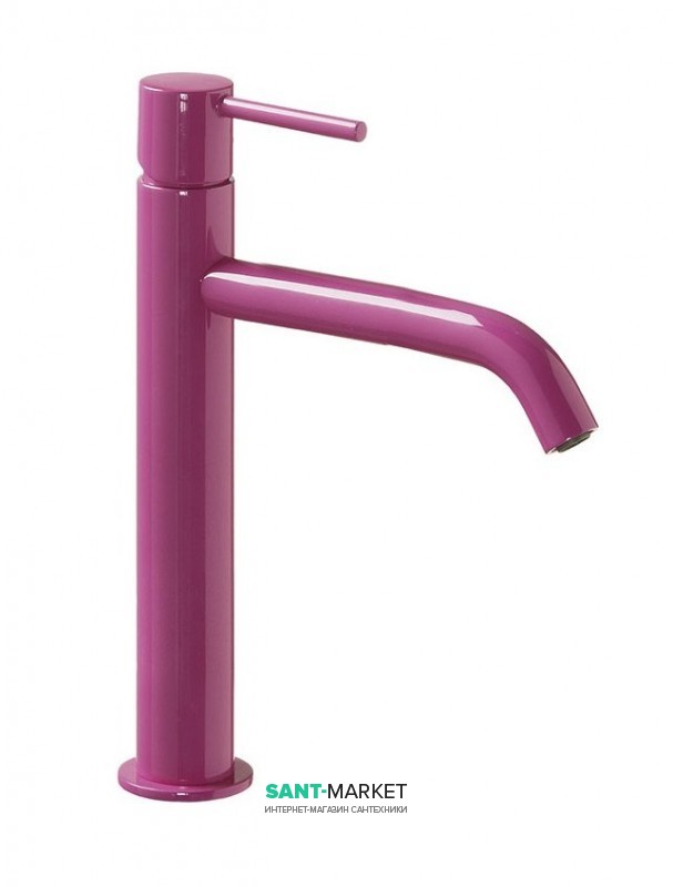 Смеситель для раковины Tres Study colors однорычажный фиолетовый 26230701TVI