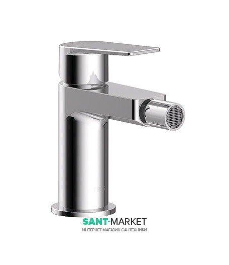 Змішувач для біде Tres Project-Tres одноважільний з донним клапаном хром 21112001D