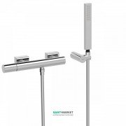 Смеситель для душа Tres Project colors однорычажный с ручным душем хром 21116701