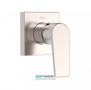 Смеситель для душа Tres Project colors однорычажный встраиваемый сталь 21117701AC