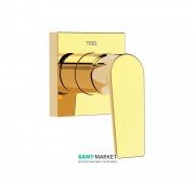 Смеситель для душа Tres Project colors однорычажный встраиваемый золото 21117701OR