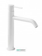 Змішувач для раковини Tres Study colors одноважільний білий 26230701TBL