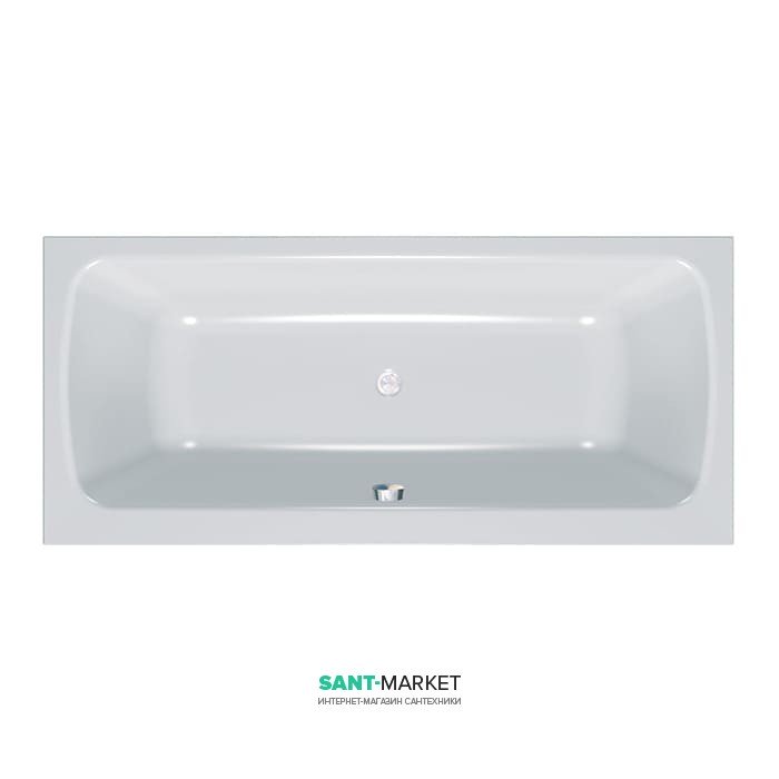 Ванна акриловая прямоугольная Kolpa San Bell 170x80 белый 961758