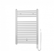 Полотенцесушитель электрический Zehnder Virando с тэном HOTS с проводом белый AB-080-050-9016-HOTS-SC