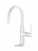 Змішувач для раковини Tres Study colors одноважільний білий матовий 26290403BM