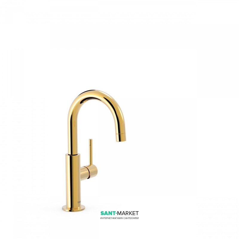 Смеситель для раковины Tres Study colors однорычажный золото 26290403OR