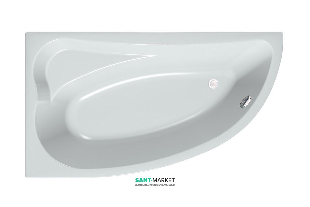 Ванна акрилова кутова Kolpa San Calando D 160x90 права білий 570769