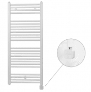 Полотенцесушитель електричний Zehnder Virando з теном NEX з проводом білий AB-120-060-9016-NEX-SC