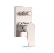 Смеситель для душа Tres Project colors однорычажный встраиваемый на 2 потребителя сталь 21118001AC