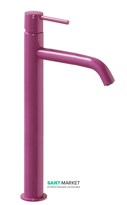 Смеситель для раковины Tres Study colors однорычажный фиолетовый 26230801TVI