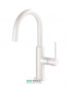 Смеситель для раковины Tres Study colors однорычажный белый матовый 26290403BM