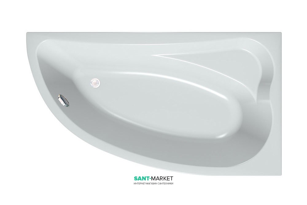 Ванна акрилова кутова Kolpa San Calando L 160x90 ліва білий 570783