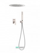 Душова система Tres Project colors з одноважільним вбудованим змішувачем сталь 21198099AC