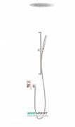 Душевая система Tres Project colors с однорычажным встроенным смесителем сталь 21198094AC