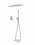 Душевая система Tres Project-Tres с однорычажным встроенным смесителем хром 21198092
