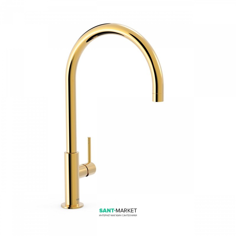 Смеситель для раковины Tres Study colors однорычажный золото 26290401OR