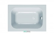 Ванна акрилова прямокутна Kolpa San Mini 100x70 білий 945543
