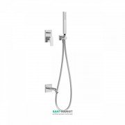 Душевая система Tres Project-Tres с однорычажным встроенным смесителем и изливом хром 21118003