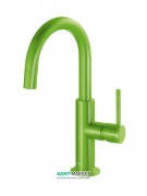 Смеситель для раковины Tres Study colors однорычажный зеленый 26290403TVE