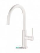 Смеситель для раковины Tres Study colors однорычажный белый матовый 26290402BM