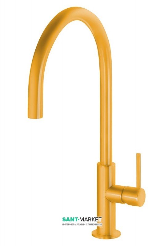Смеситель для раковины Tres Study colors однорычажный янтарно-желтый 26290401TAM