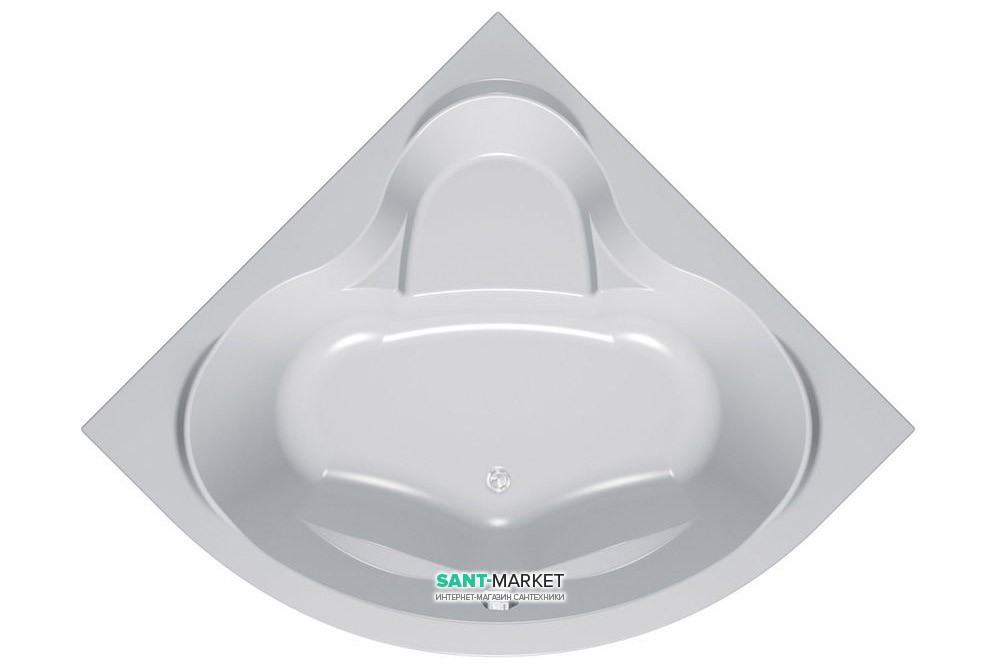 Ванна акрилова кутова Kolpa San Loco 150x150 білий 740896