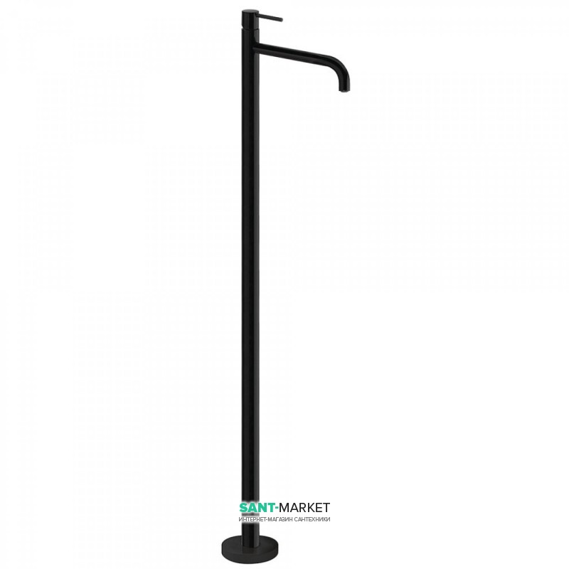 Смеситель для раковины Tres Study colors напольный черный матовый 26285301NM