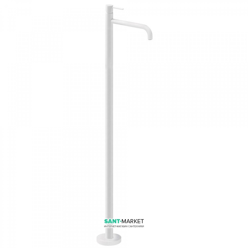 Смеситель для раковины Tres Study colors напольный белый матовый 26285301BM