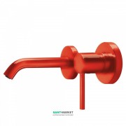 Смеситель для раковины Tres Study colors настенный красный 26220080TRO