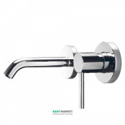 Смеситель для раковины Tres Study-Tres однорычажный настенный хром 26220080