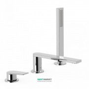 Смеситель на борт ванны Tres Project-Tres однорычажный хром 21116101