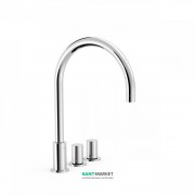 Смеситель на борт ванны Tres Study-Tres двухвентильный хром 06110501