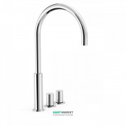 Смеситель на борт ванны Tres Study-Tres двухвентильный хром 06110502