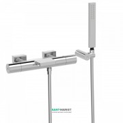 Термостатичний змішувач для ванни Tres Project-Tres двовентильний з каскадним виливом хром 21117409