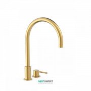 Смеситель для раковины Tres Study colors однорычажный матовое золото 26110501OM