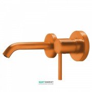 Змішувач для раковини Tres Study colors настінний помаранчевий 26220080TNA