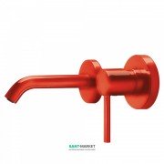 Змішувач для раковини Tres Study colors настінний червоний 26220080TRO