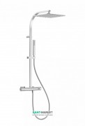 Душова стійка Tres Project-Tres термостатична c верхнім і ручним душем хром 21139501