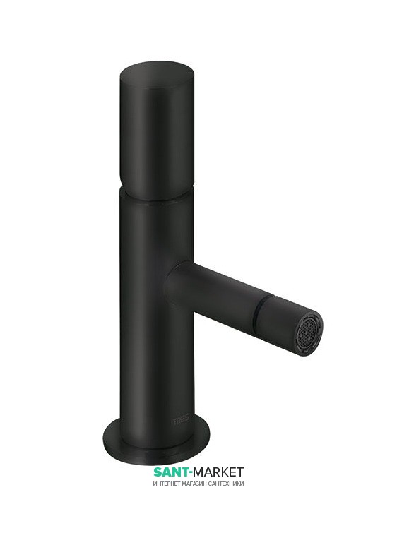 Змішувач для біде Tres Study colors одноважільний чорний матовий 06112001NM