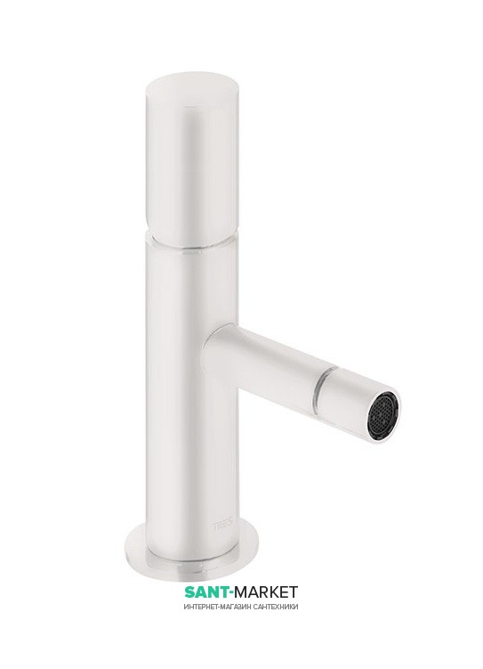 Смеситель для биде Tres Study colors однорычажный белый матовый 06112001BM